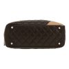 Chanel  Cambon handbag  in brown and beige quilted leather - Detail D1 thumbnail