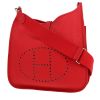 Hermès  Evelyne III shoulder bag  in red togo leather - 00pp thumbnail