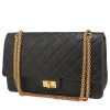 Chanel 2.55 shoulder bag  in grey quilted leather - 00pp thumbnail