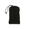 Borsa a tracolla Prada   mini  in tela nera - Detail D4 thumbnail