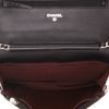 Chanel  Wallet on Chain shoulder bag  in black quilted leather - Detail D3 thumbnail