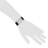Cartier Tank Basculante  in stainless steel Ref: Cartier - 2522  Circa 2005 - Detail D1 thumbnail