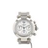 Montre Cartier Pasha Chrono en acier Ref: Cartier - 2412  Vers 2000 - 360 thumbnail