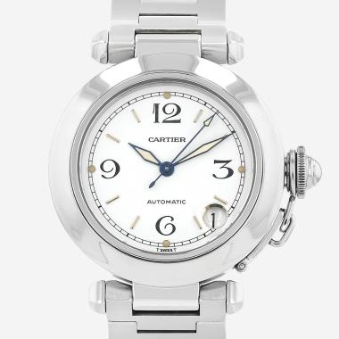 Montre Cartier Pasha en acier Ref: Cartier - 2324  Vers 1990