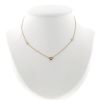 Collana Tiffany 
Co Open Heart Diamonds by the Yard in oro rosa e diamanti - 360 thumbnail