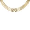 Bulgari Tubogas necklace in yellow gold and diamonds - 00pp thumbnail