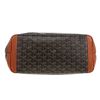 Goyard  Artois shopping bag  in black Goyard canvas  and brown leather - Detail D1 thumbnail