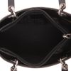 Sac à main Dior  Lady Dior en poulain marron et blanc et cuir noir - Detail D3 thumbnail