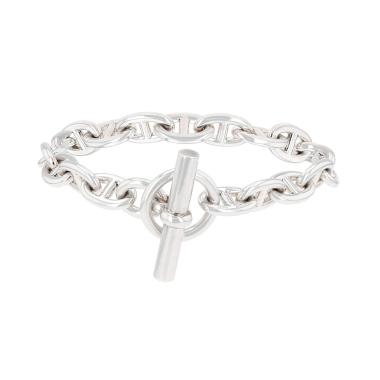 Bracelet Hermès Chaîne d'Ancre petit modèle en argent