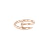 Anello Cartier Juste un clou in oro rosa - 00pp thumbnail