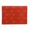 Pochette Louis Vuitton  America's Cup en toile monogram enduite rouge et cuir naturel - Detail D4 thumbnail