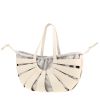Bolso Cabás Bottega Veneta  The Shell en cuero blanco - 00pp thumbnail