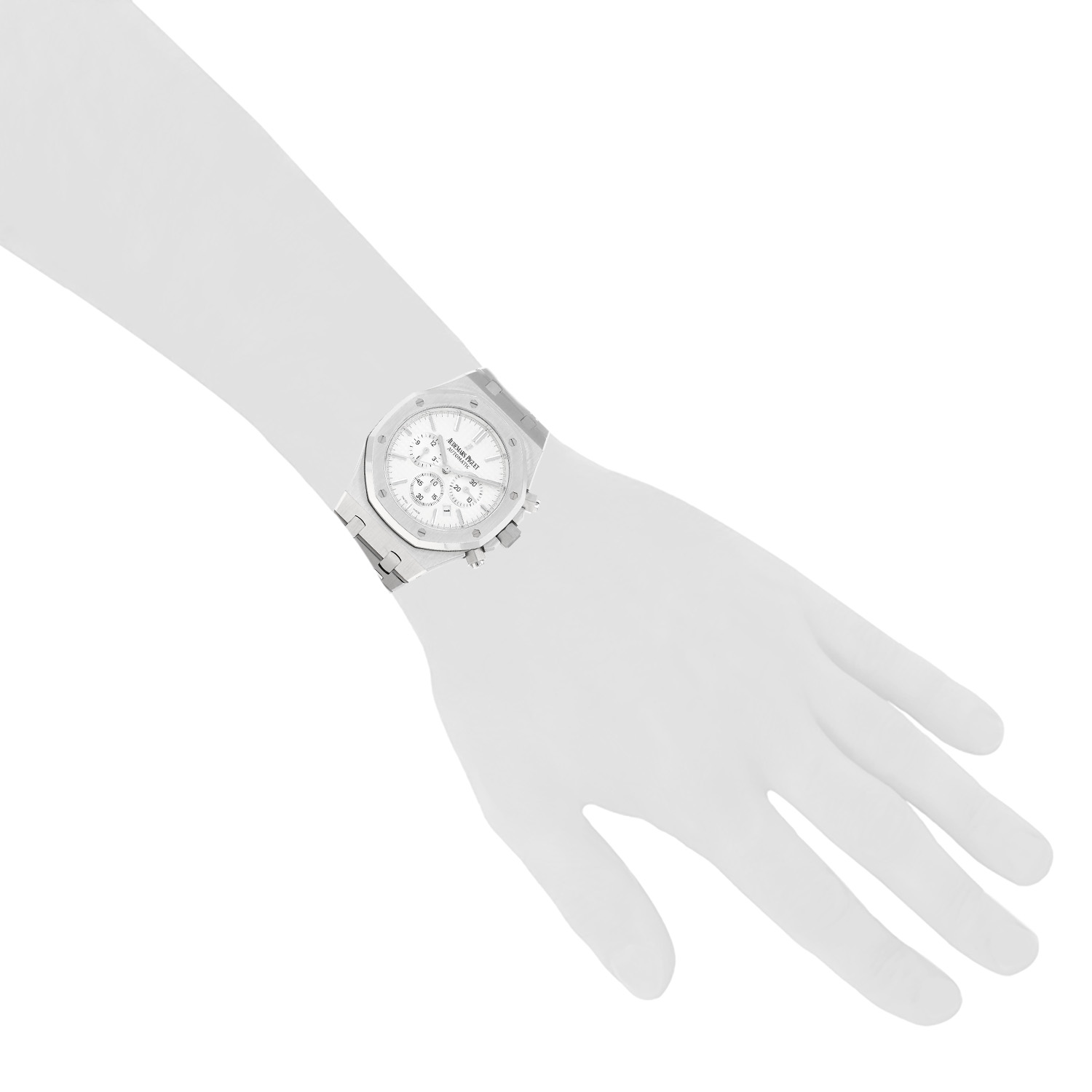 Audemars Piguet Royal Oak Chrono  in stainless steel Ref: Audemars Piguet - 26320ST  Circa 2013 - Detail D1