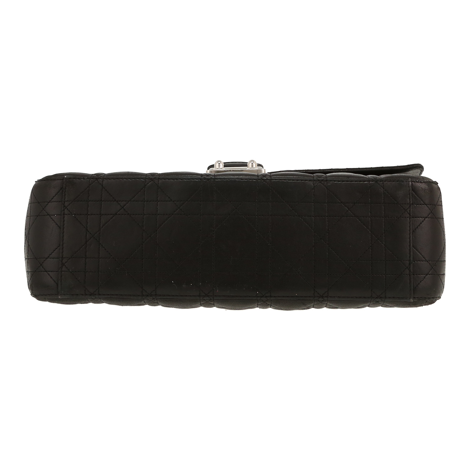 Borsa a tracolla Dior  Miss Dior Promenade in pelle cannage nera - Detail D1