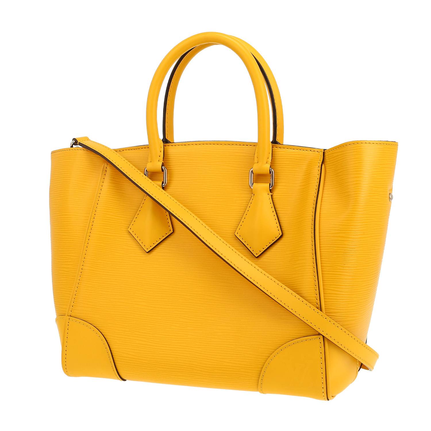 Borsa Louis Vuitton  Phenix in pelle Epi gialla