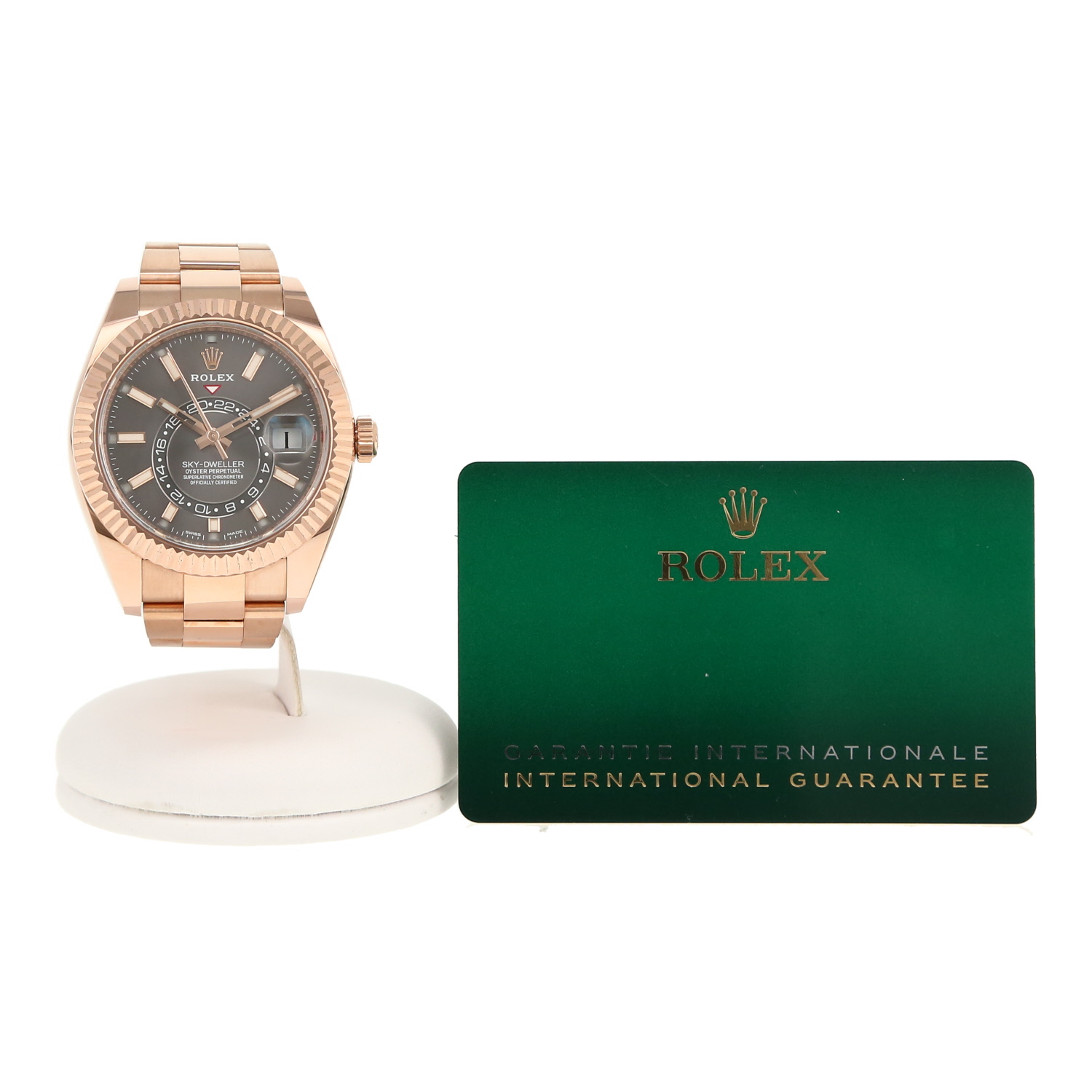 Montre Rolex Sky Dweller en or rose Ref: Rolex - 326935  Vers 2020