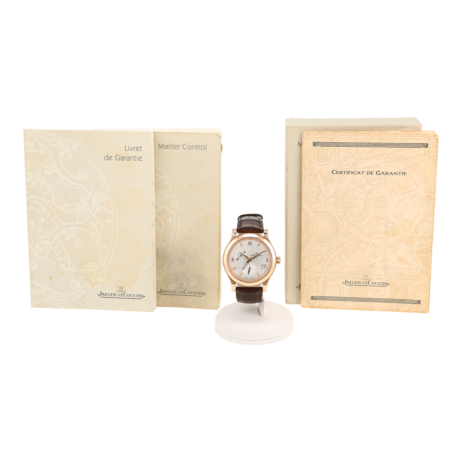 Reloj Jaeger-LeCoultre Master Hometime de oro rosa, ref.: Jaeger-LeCoultre - 147.2.05.S, hacia 2010