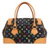 Bolso de mano Louis Vuitton  Editions Limitées en lona Monogram multicolor y negra y cuero natural - Detail D5 thumbnail