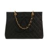 Borsa Chanel  Shopping GST in pelle martellata e trapuntata nera - Detail D4 thumbnail