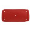 Hermès  Victoria handbag  in red togo leather - Detail D1 thumbnail