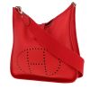 Hermès  Evelyne shoulder bag  in red togo leather - 00pp thumbnail