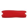 Hermès  Evelyne shoulder bag  in red togo leather - Detail D1 thumbnail