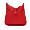 Hermès  Evelyne shoulder bag  in red togo leather - Detail D4 thumbnail