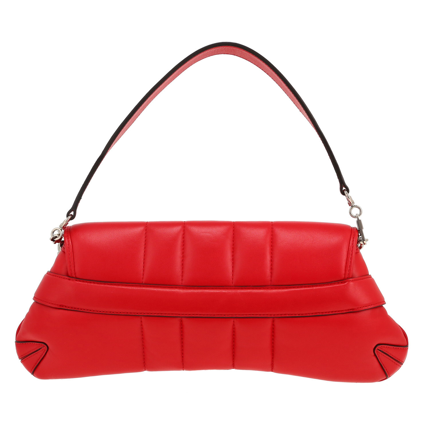 Sac à main Gucci Mors 1955 en cuir rouge - Detail D4