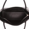 Chanel  Medaillon handbag  in black quilted grained leather - Detail D3 thumbnail