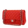 Bolso de mano Chanel  Timeless Classic en cuero acolchado rojo - 00pp thumbnail