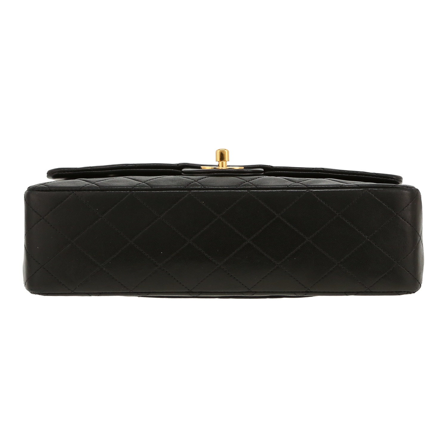 Sac à main Chanel  Timeless Classic en cuir matelassé noir - Detail D1