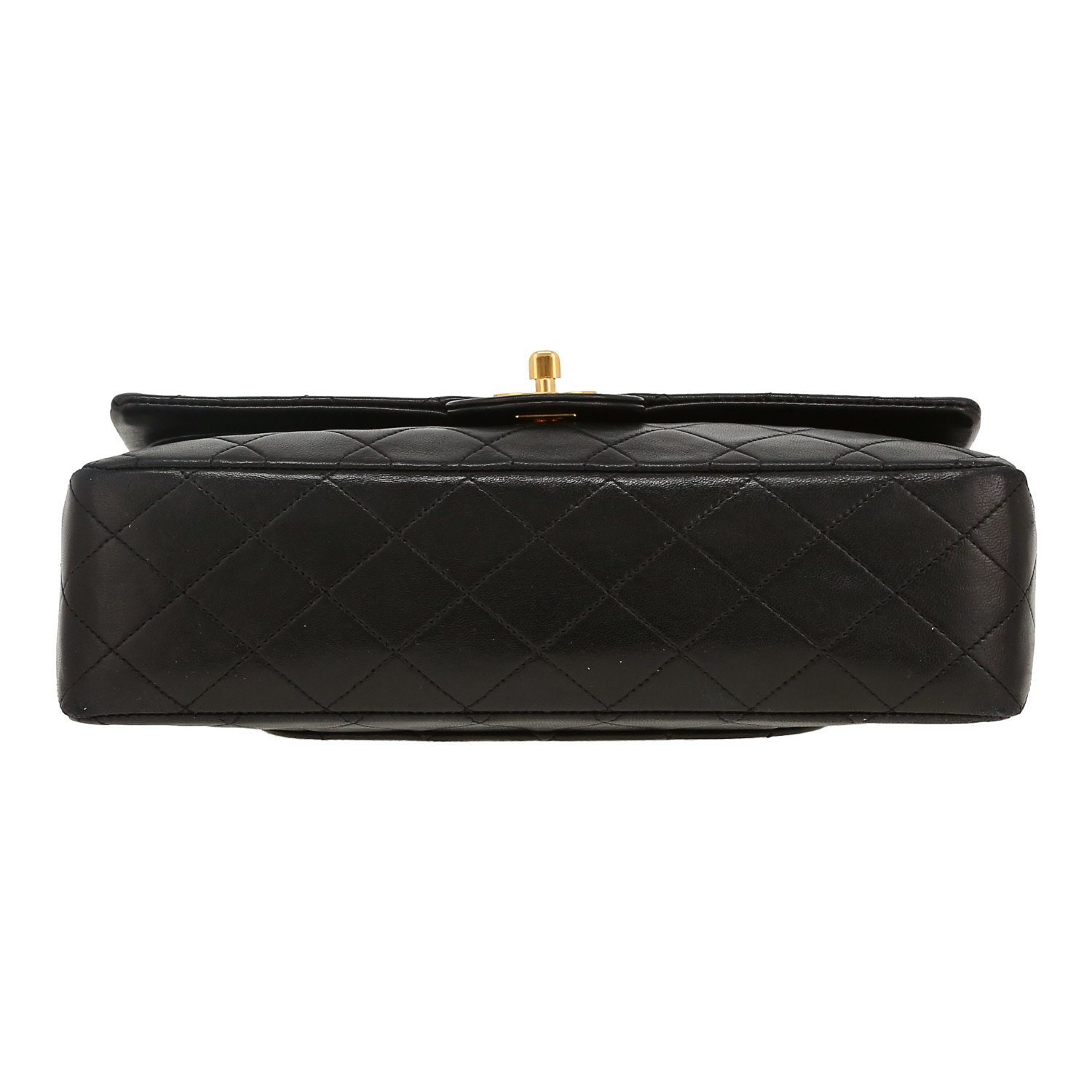 Sac à main Chanel  Timeless Classic en cuir matelassé noir - Detail D1