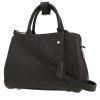 Sac à main Louis Vuitton  Montaigne BB en cuir monogram empreinte gris anthracite - 00pp thumbnail