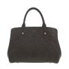 Sac à main Louis Vuitton  Montaigne BB en cuir monogram empreinte gris anthracite - Detail D4 thumbnail