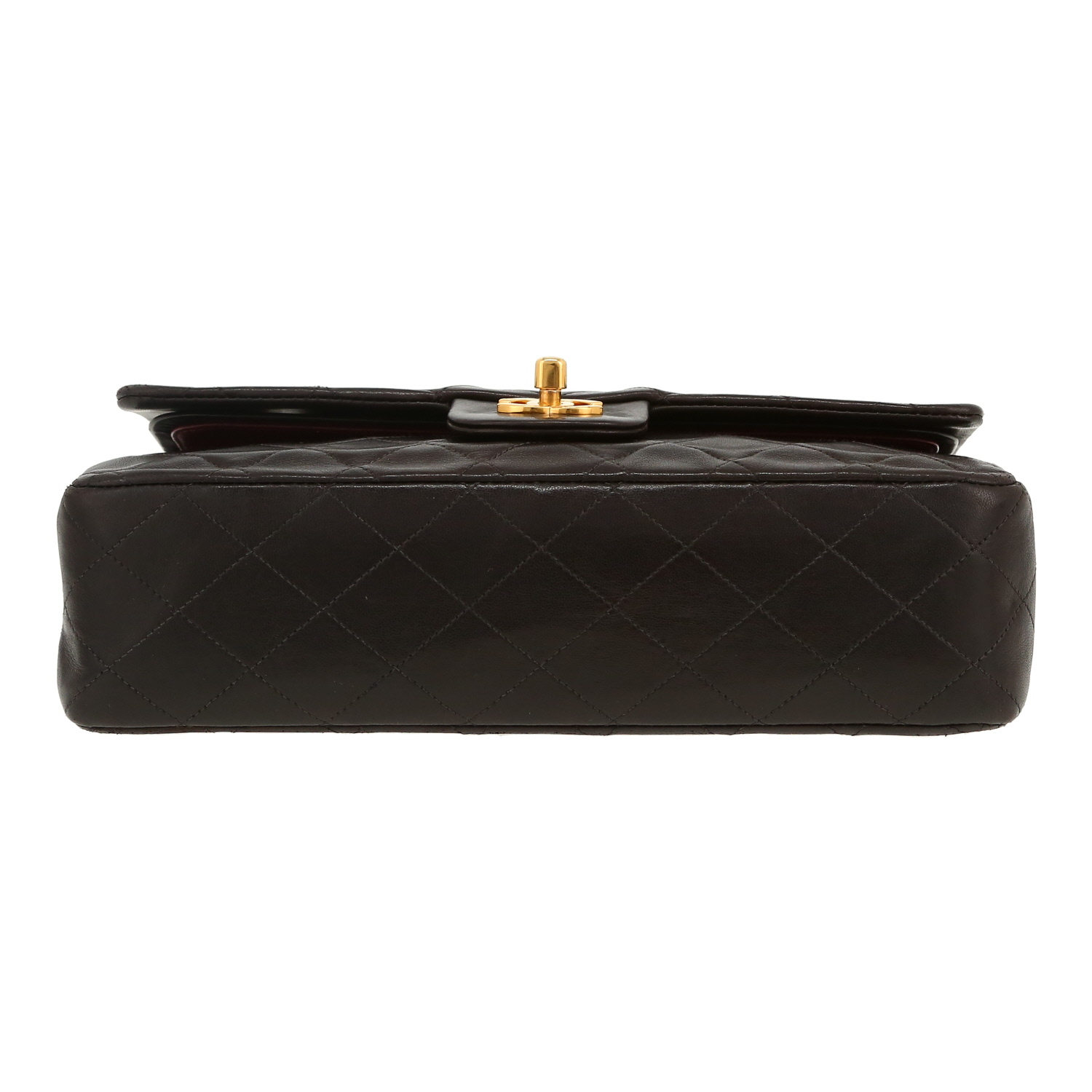 Bolso de mano Chanel  Timeless Classic en cuero acolchado negro - Detail D1