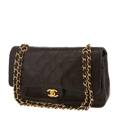 Sac à main Chanel  Timeless Classic en cuir matelassé noir