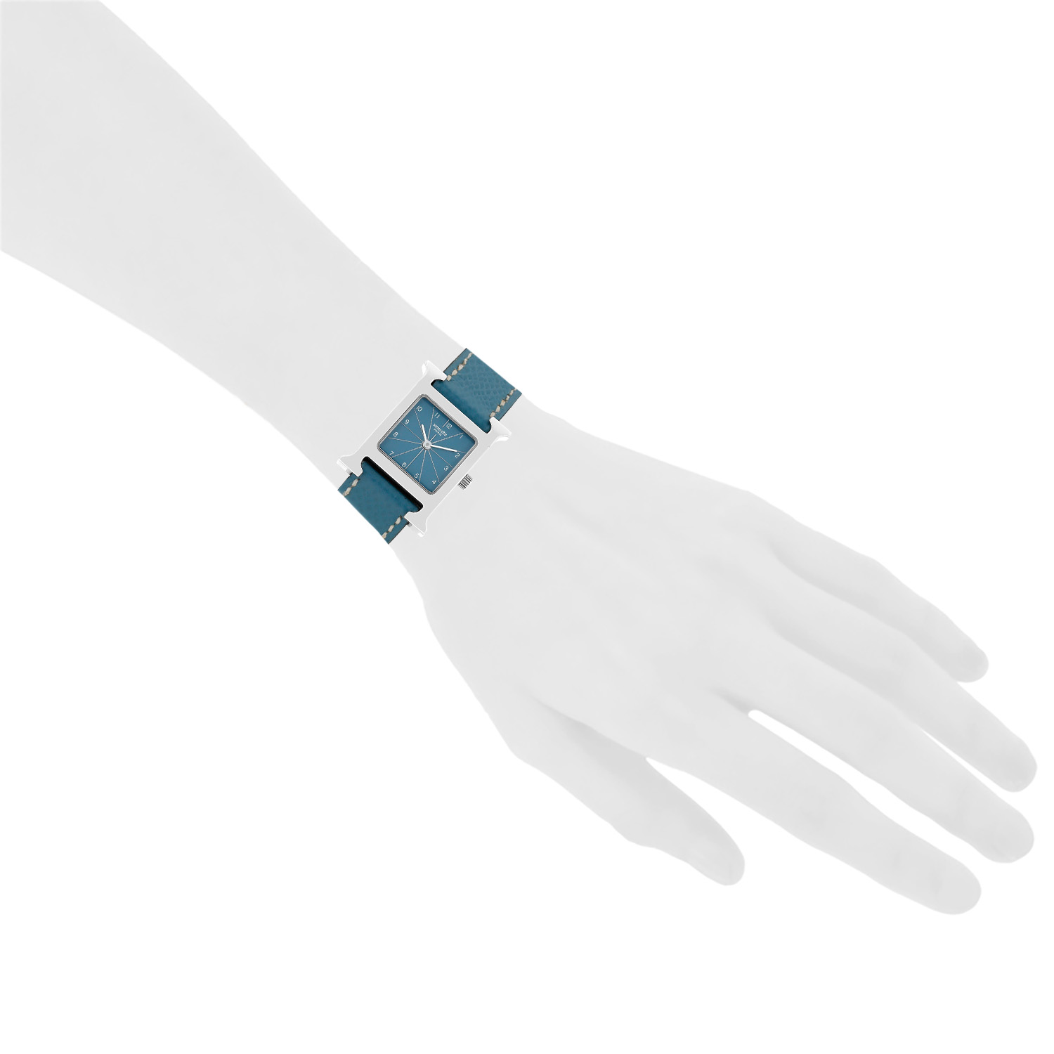 Orologio Hermès Heure H in acciaio Ref: Hermes - HH1.210  Circa 2000 - Detail D1