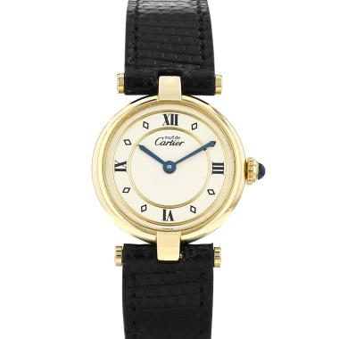 Montre Cartier Must Vendôme en vermeil Ref: Cartier - 590004  Vers 1990