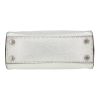 Borsa Fendi  Peekaboo mini  in pelle martellata argentata - Detail D1 thumbnail
