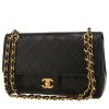 Bolso de mano Chanel  Timeless Classic en cuero acolchado negro - 00pp thumbnail