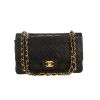 Sac à main Chanel  Timeless Classic en cuir matelassé noir - 360 thumbnail