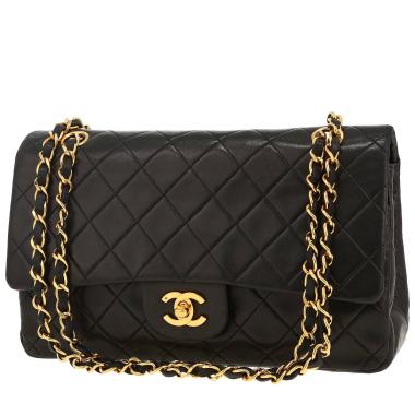 Sac à main Chanel  Timeless Classic en cuir matelassé noir