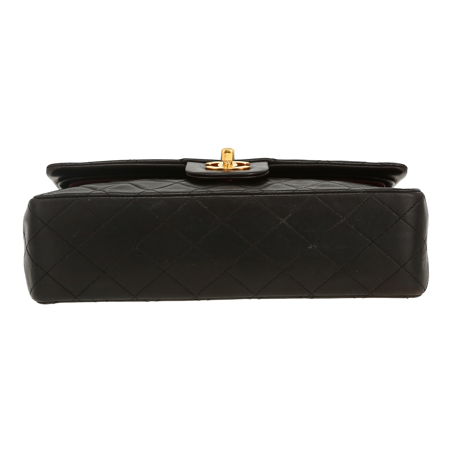 Bolso de mano Chanel  Timeless Classic en cuero acolchado negro - Detail D1