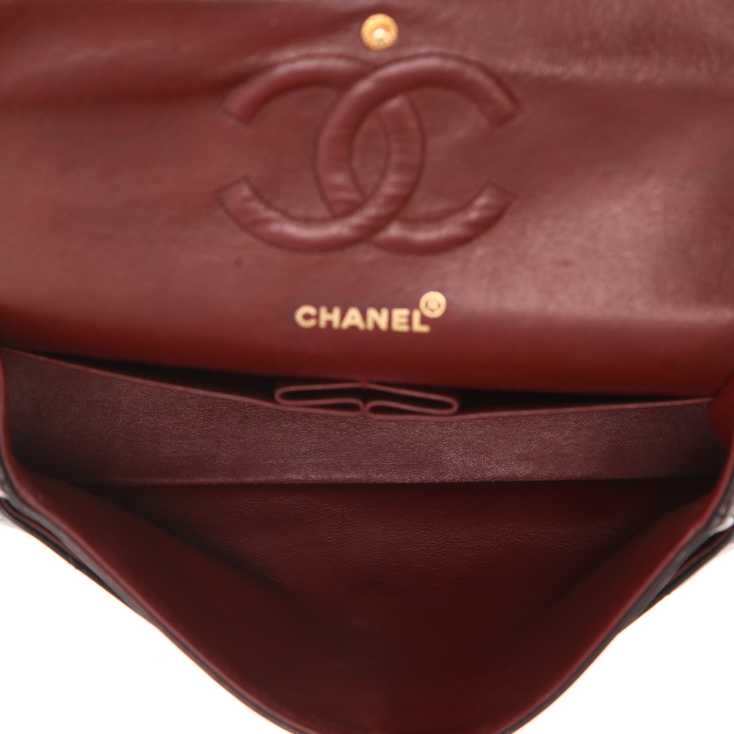 Sac à main Chanel  Timeless Classic en cuir matelassé noir - Detail D3