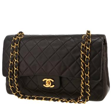 Chanel  Timeless Classic handbag  in black quilted leather