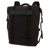 Mochila Dior   en lona Monogram Oblique negra y gris - 00pp thumbnail