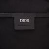 Mochila Dior   en lona Monogram Oblique negra y gris - Detail D2 thumbnail