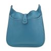 Sac bandoulière Hermès  Evelyne en cuir togo bleu-jean - Detail D4 thumbnail