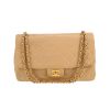 Sac à main Chanel  Timeless en cuir matelassé beige - 360 thumbnail