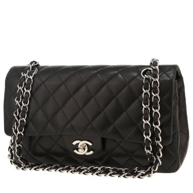 Chanel  Timeless Classic handbag  in black quilted leather